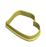 Baby sock cookie cutter