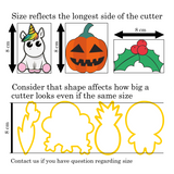 Easter egg cookie cutter