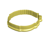 Easter egg basket cookie cutter