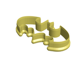 Batman logo cookie cutter