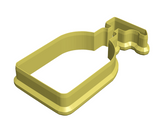 Hand sanitizer cookie cutter