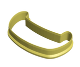 Face mask cookie cutter