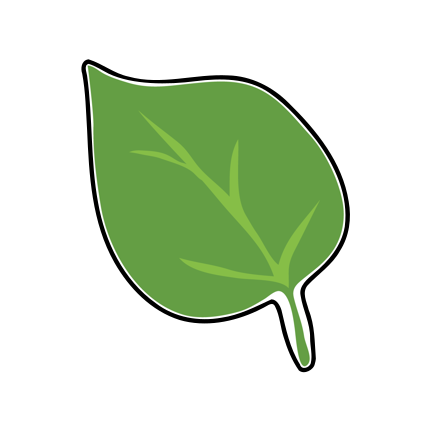Leaf cookie cutter
