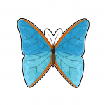 Butterfly cookie cutter