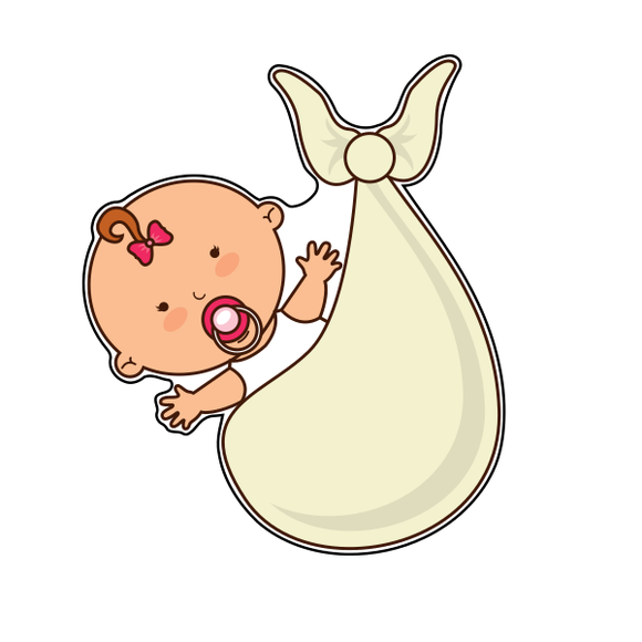Baby cookie cutter