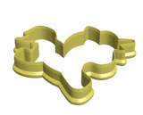 Jumping Unicorn Cookie Cutter