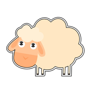Sheep Cookie Cutter