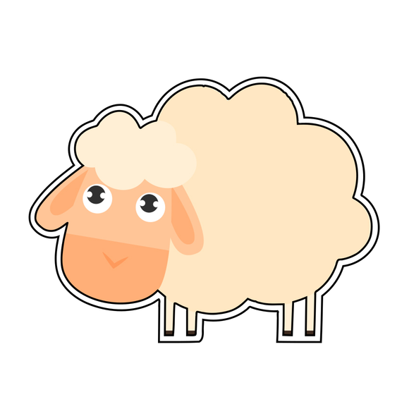 Sheep Cookie Cutter