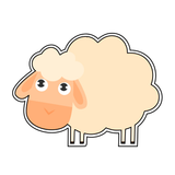 Sheep Cookie Cutter