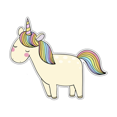 Cute Unicorn Cookie Cutter