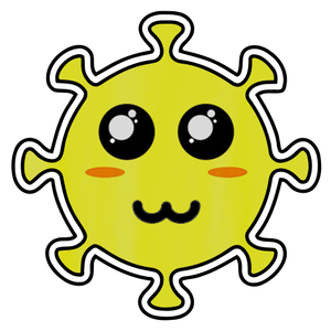 Corona virus cookie cutter