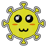 Corona virus cookie cutter