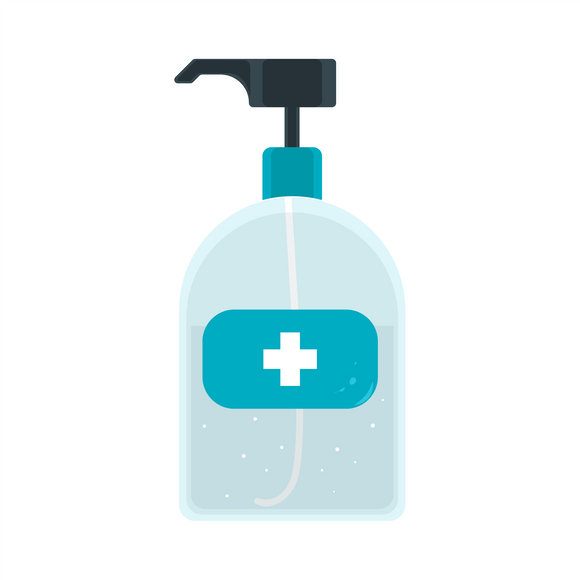 Hand sanitizer cookie cutter