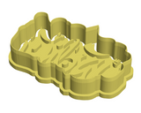 Ramadan Kareem Arabic Calligraphy Cookie Cutter and STAMP
