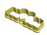 Mom heart cookie cutter