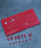 Letters and numbers fondant stamping kit - Dreamer Font