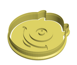 Mike wazowski cookie cutter and stamp