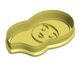 Woman with hijab cookie cutter and stamp