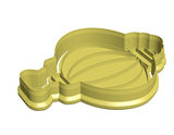 Ramadan lantern cookie cutter with stamp