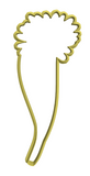 Daisy flower cookie cutter