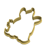 Easter gnome with carrot cookie cutter