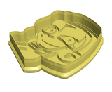 Snoo7y cookie cutter and stamp ( set of 3 )