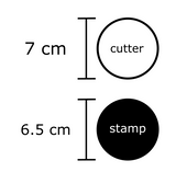 Ramadan islamic cookie cutter and stamp (set of 7 stamps )