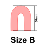 UForm Rainbow arch shape clay cutter (UF0005)