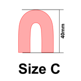 UForm Rainbow arch shape clay cutter (UF0005)