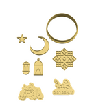Eid cutter and stamp set (set of 7 stamps )