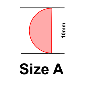 UForm Semicircular shape clay cutter (UF0007)