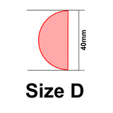 UForm Semicircular shape clay cutter (UF0007)