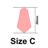 UForm Long diamond shape clay cutter (UF0017)