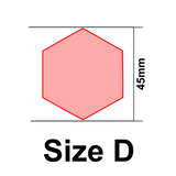UForm Hexagon shape clay cutter (UF0016)