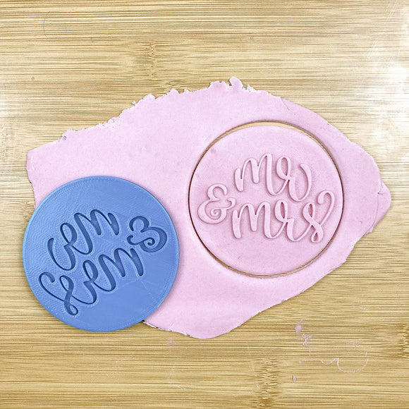 Mr & Mrs debosser stamp