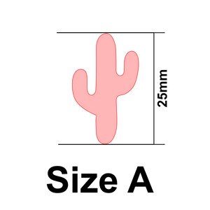 UForm cactus shape clay cutter (UF0021)