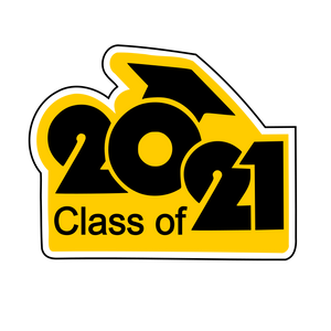 Class of 2021 cookie cutter and stamp