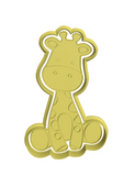 giraffe cookie cutter and stamp