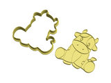 Cow cookie cutter and stamp