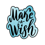 Make a wish cookie cutter with debosser