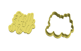 Make a wish cookie cutter with debosser
