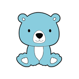 Bear cookie cutter and stamp