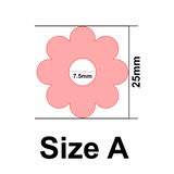 UForm flower donut shape clay cutter (UF0028)