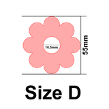 UForm flower donut shape clay cutter (UF0028)