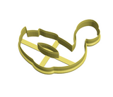 Flamingo float cookie cutter