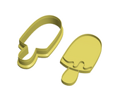 Icecream stick Cookie Cutter and STAMP