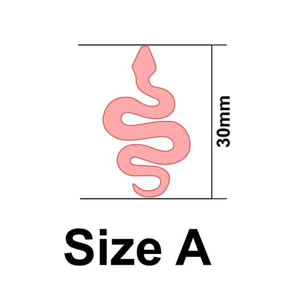 UForm Snake shape clay cutter (UF0040)
