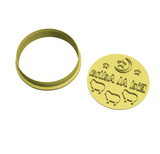 Eid al-adha cookie cutter and stamp