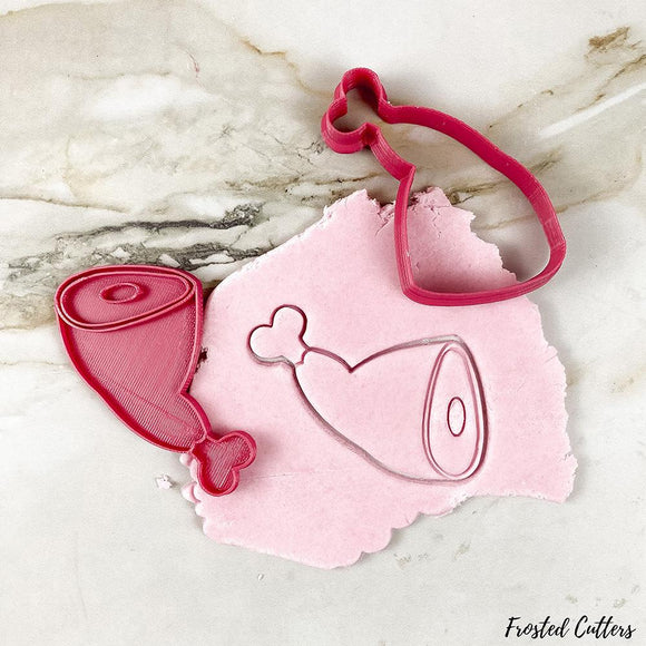 Meat Cookie Cutter and STAMP