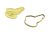 Dental chair cookie cutter and stamp